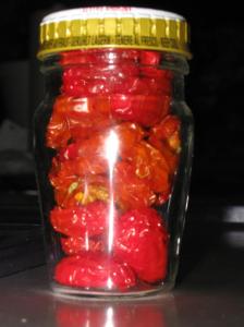 Dried cherry and grape tomatoes